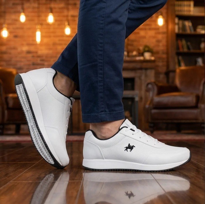 Sapatenis Tenis Casual Masculino Polo Vili + Frete Grátis