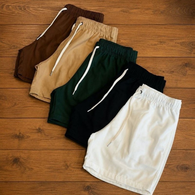 Kit 3 Shorts Masculino Bermuda Linho Verão Envio Imediato