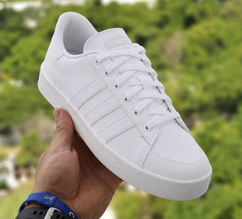 Tênis Masculino E Feminino Jump Hook adidas Branco Lisa 39 Br