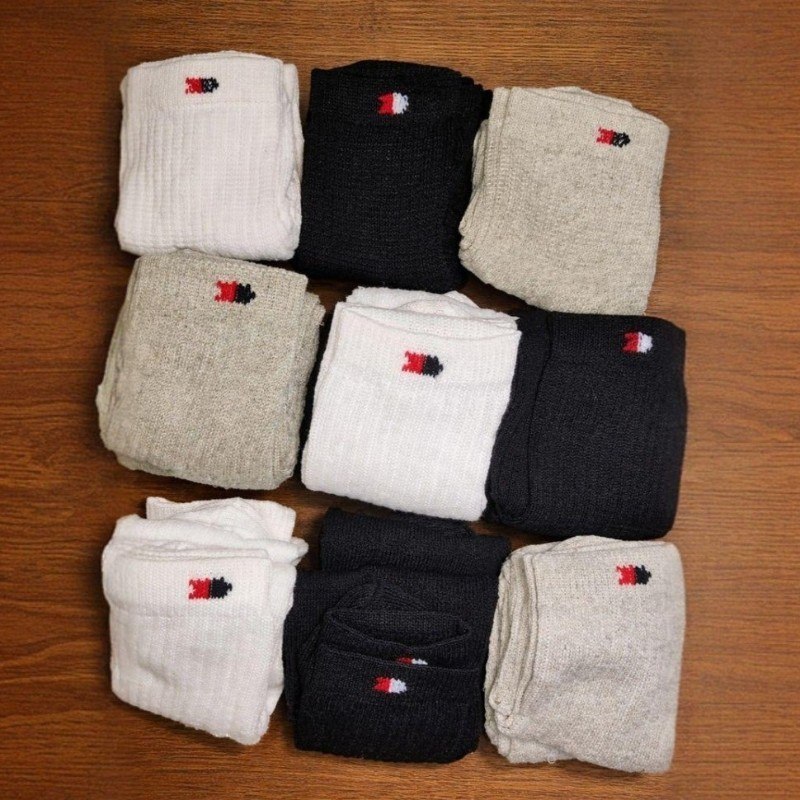 Kit 15 Pares Meias Sport Algodão Cano Médio Sandrini