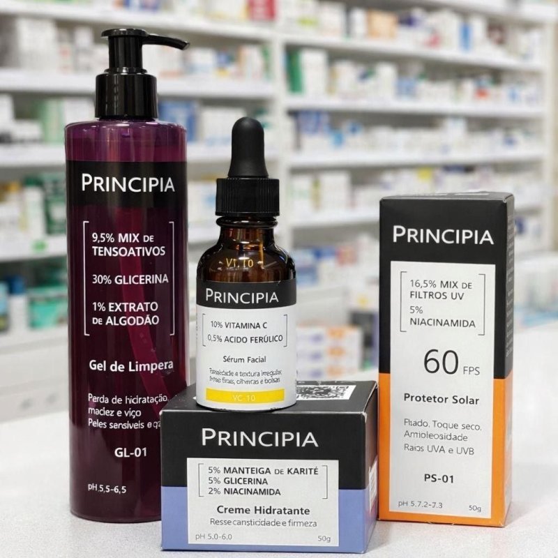 Principia Kit Essencial Gl-03 + Ch + Vc + Ps