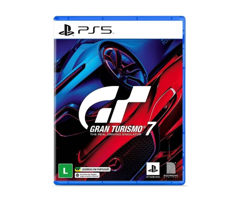 Jogo Gran Turismo 7 Edição Padrão, Mídia Física, PS5