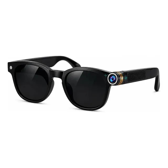 Óculos Inteligente com Câmera 4K Bluetooth