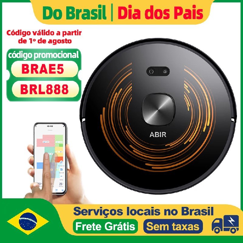 Robô aspirador de pó abir x9