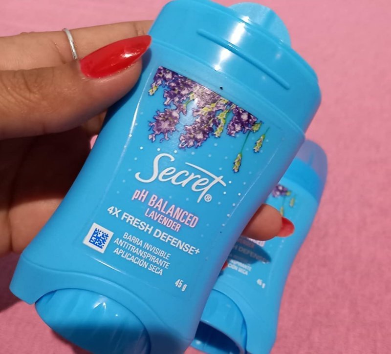 Secret Desodorante Antitranspirante em Barra Lavanda 45 g