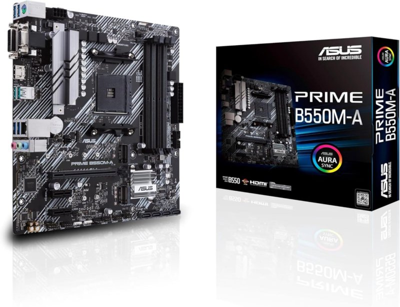 PLACA MAE (AMD) ASUS PRIME B550M-A DDR4 AM4