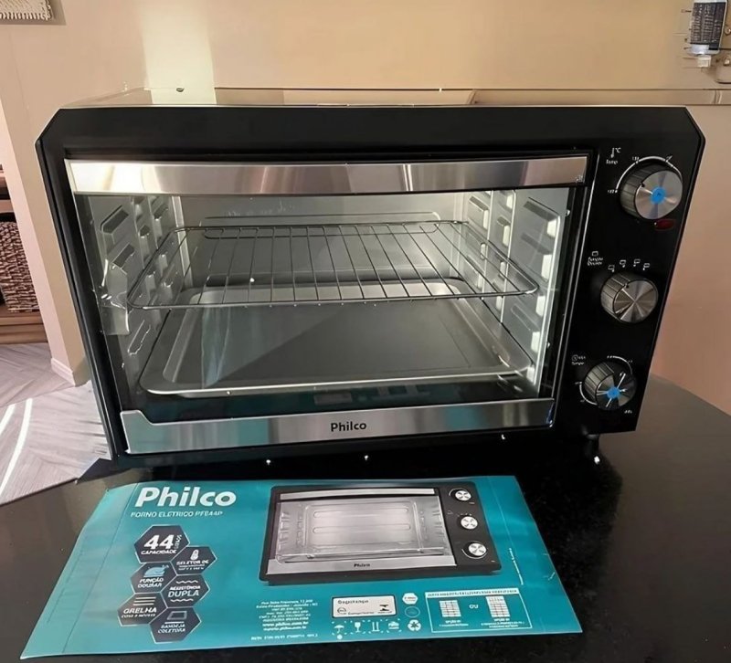 Forno Elétrico Philco PFE44P Dupla Resistência 44L 127V