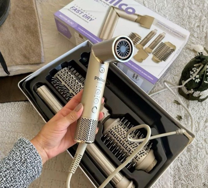 Secador de Cabelo Philco 4 em 1 127v