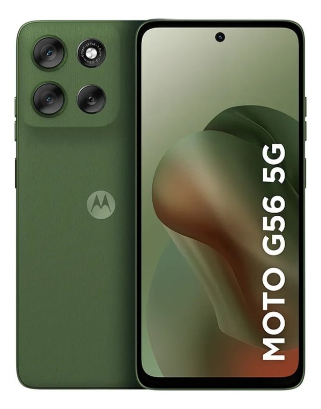 Motorola Moto G56 5G - 256GB 16GB RAM - Câmera 50MP Sony - Verde