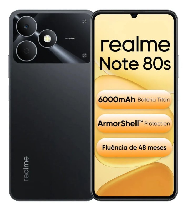 Realme Note 80s - 128GB 4GB RAM - Bateria 6000mAh