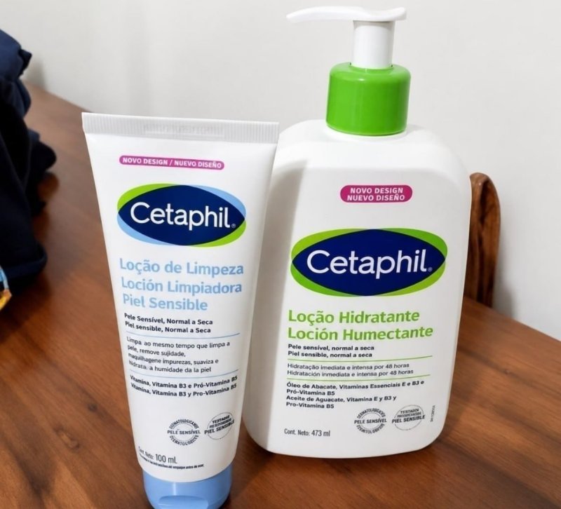 Kit Cetaphil Loção 473ml + Loção De Limpeza 100ml Sem Fragrância