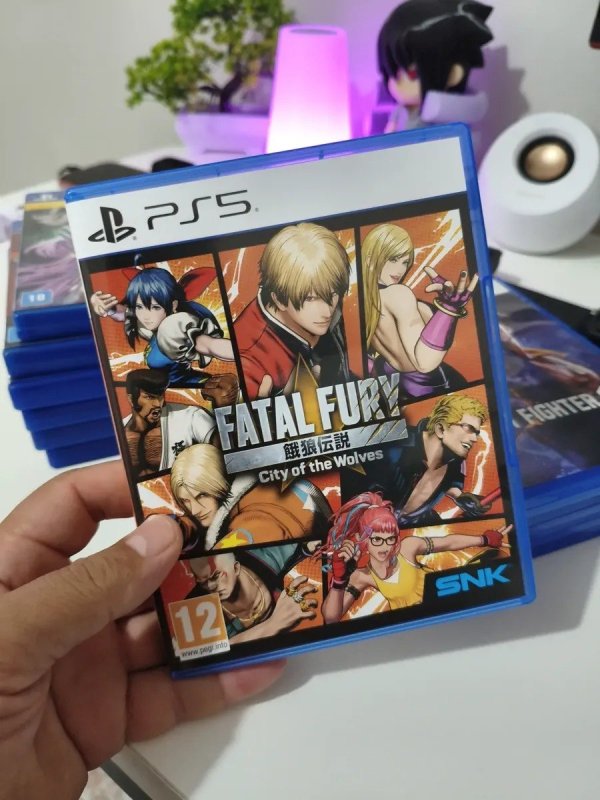 Fatal Fury City Of The Wolves - Special Edition Ps5 Físico + Frete Grátis