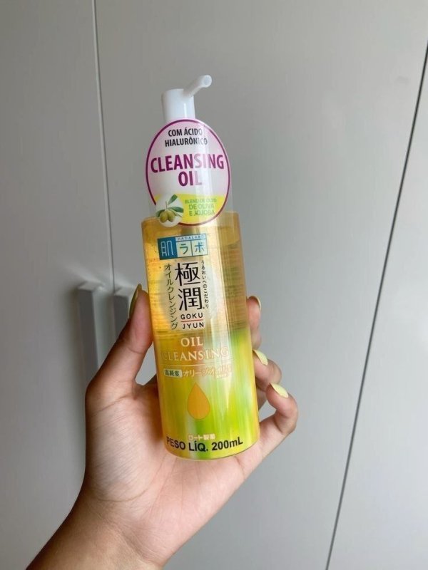 Hada Labo Tokyo Gokujyun Oil Cleasing - Óleo Removedor De Maquiagem Com Ácido Hialurônico 200Ml