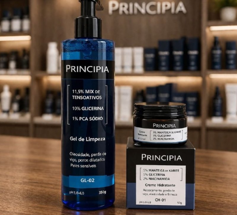 Principia Kit Limpeza E Hidratação Para O Dia A Dia Todo Tipo De Pele Dia/noite