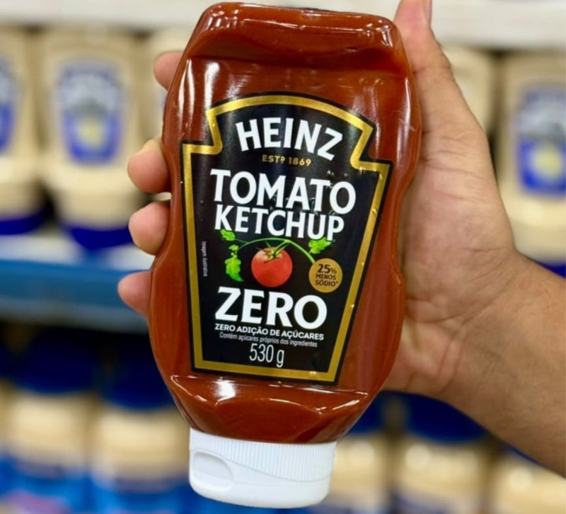 Heinz Ketchup Zero Açúcar 530g