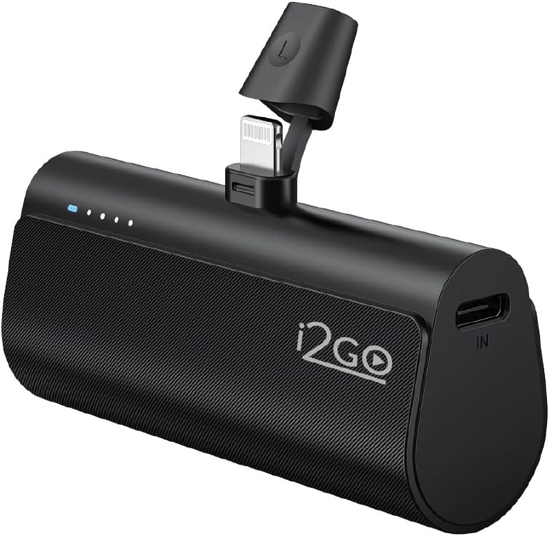 I2GO Power Bank Pocket 5000mAh - Carregador Portátil Lightning