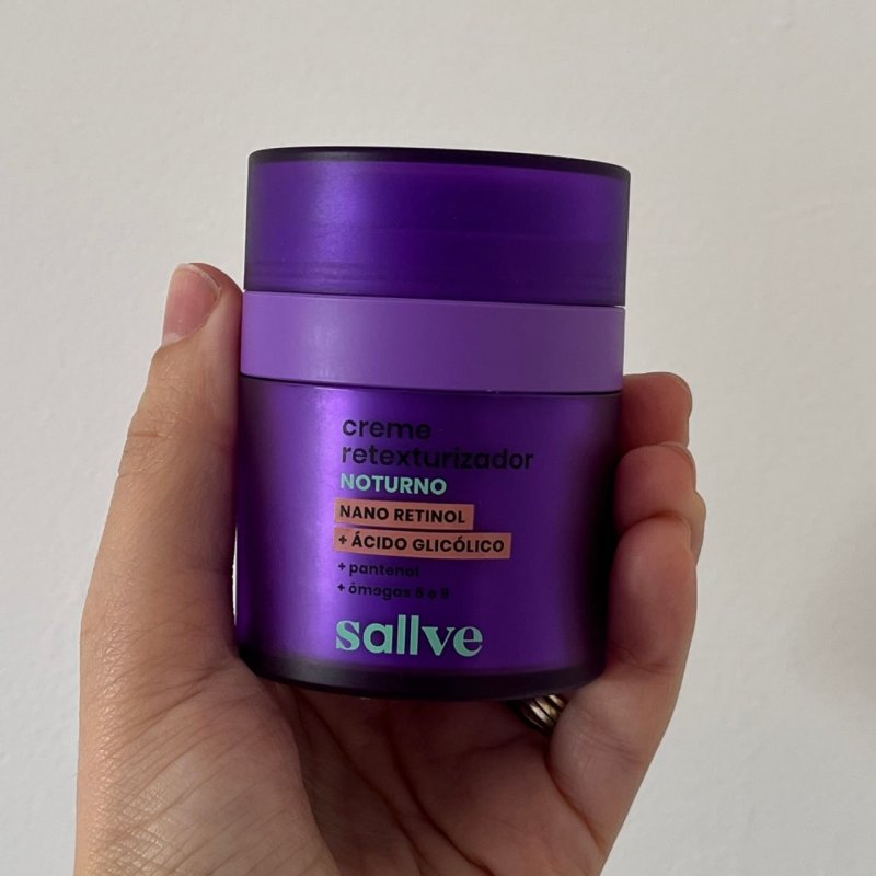 Sallve Creme Retexturizador Noturno 30g