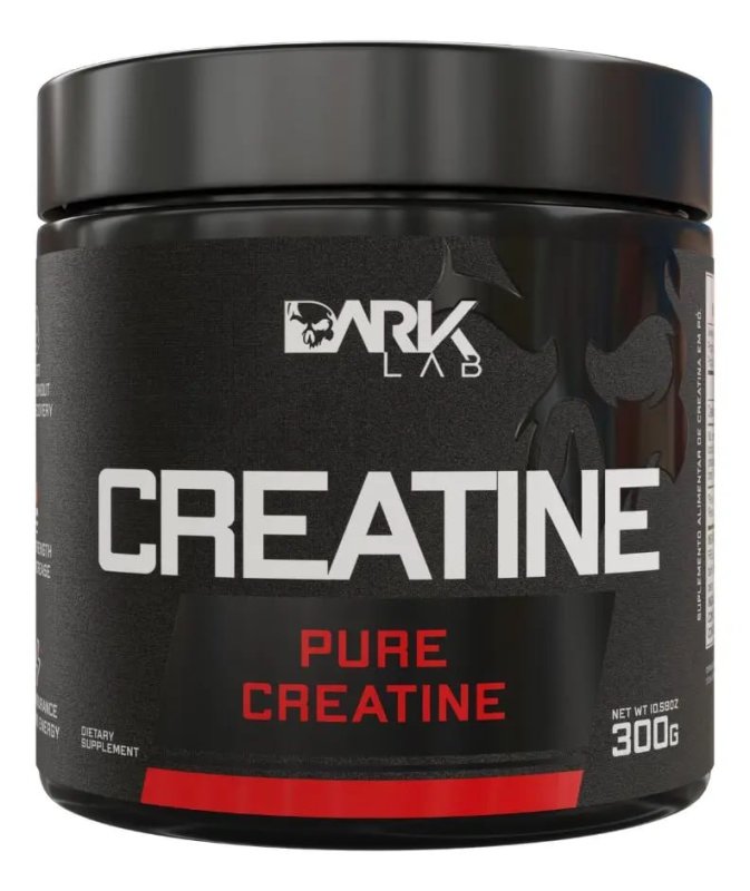 Creatina Monohidratada Dark Lab 300g 100% Pura