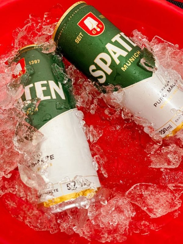 Pack Cerveja Spaten, Puro Malte, 350ml, Lata - 12 Unidades
