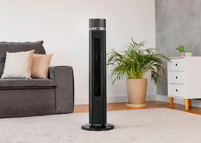 Ventilador de Torre WAP Air Silence com Ajuste de 4 Velocidades