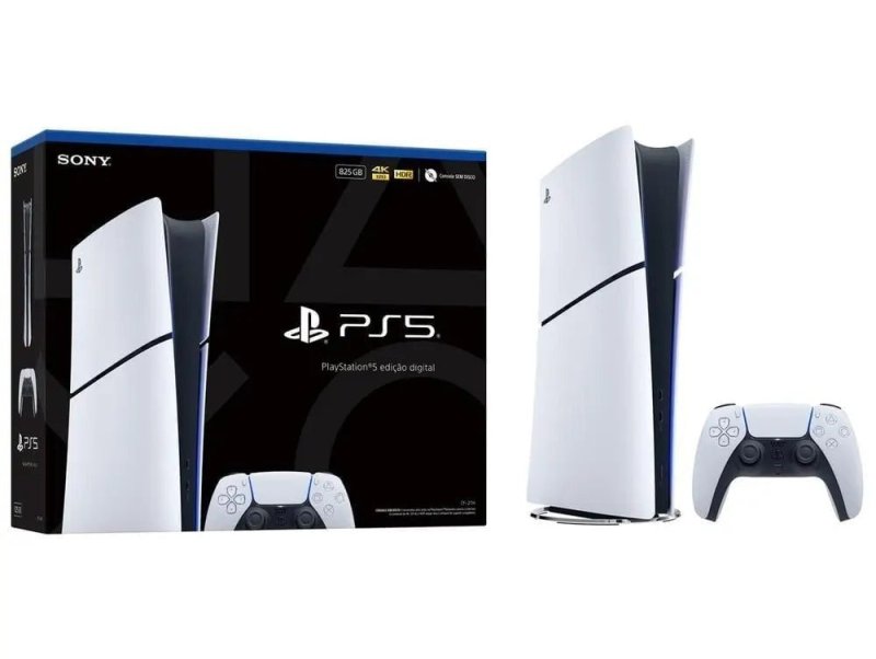 Playstation 5 Edição digital 825GB 1 controle Sualsense Sony