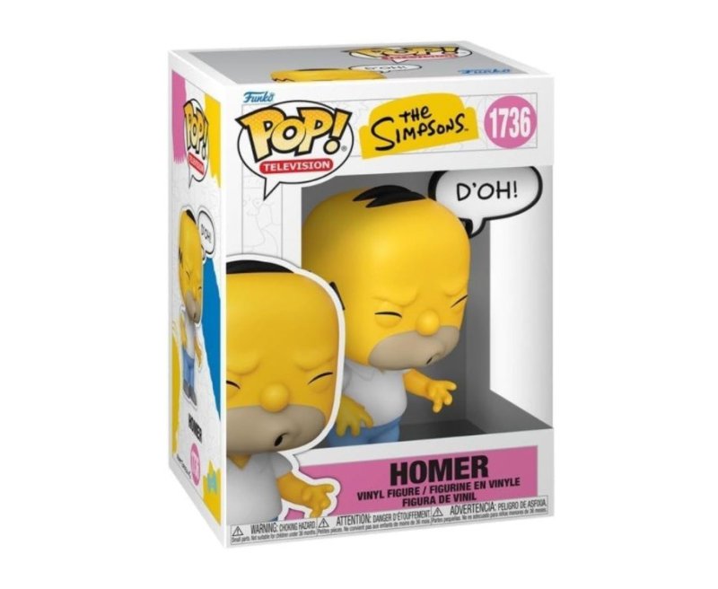 Boneco Funko POP! Sayings Homer "D'oh!", Os Simpsons