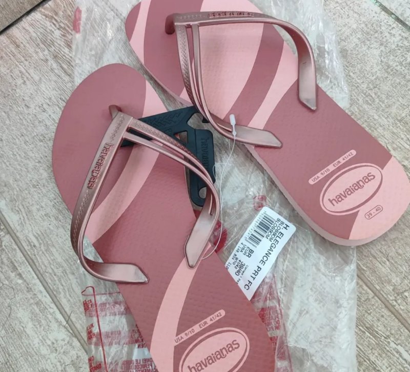 Chinelo Havaianas Elegance Print Feminino Original Flexível