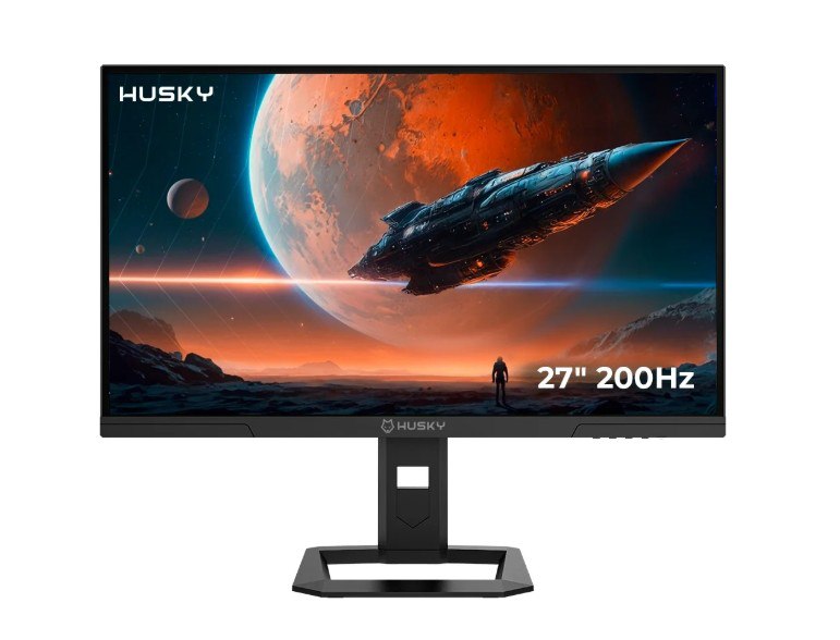Monitor Gamer Husky Boreal 27", QHD, 200Hz, 1ms, IPS