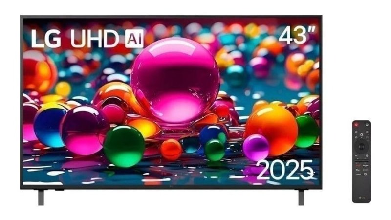 Smart Tv LG 43' 4K 43AU801C0SA