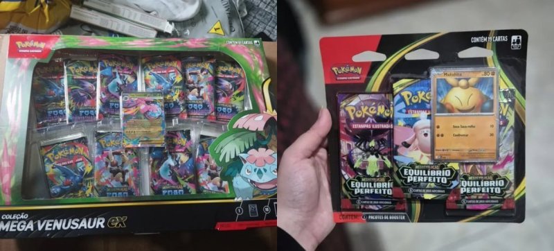 Pokémon Box 36 Booster Equilíbrio Perfeito Mega Zygarde Ex Pokemon Português