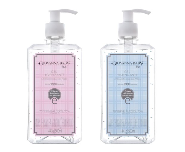 Álcool em Gel Higienizante Giovanna Baby 500ml
