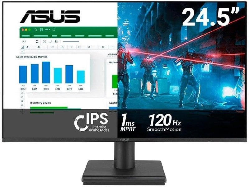 Monitor Gamer Asus 24.5", Full Hd, 120hz, 1ms