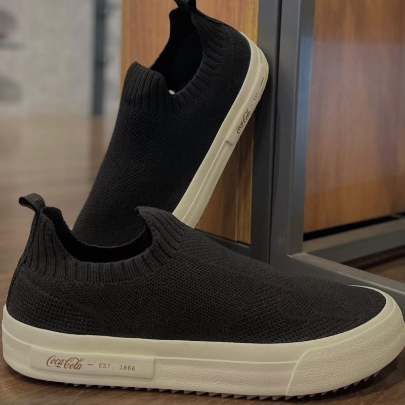 Tênis Coca Cola Slip On Calce Facil Stamp Chronos 2.0 (38 a 43)