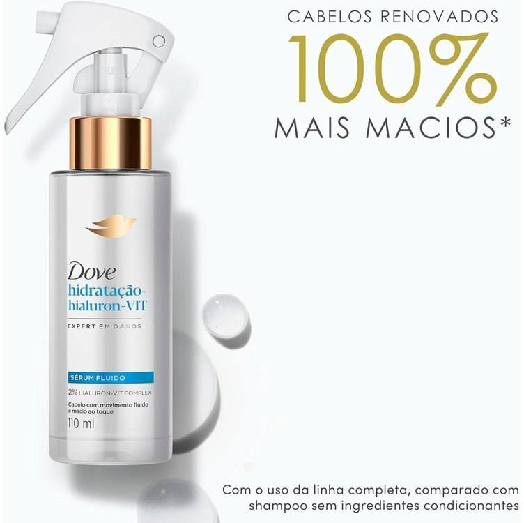 Dove Leave-In Sérum Fluido Hidratação + Hialuron-VIT 110ml