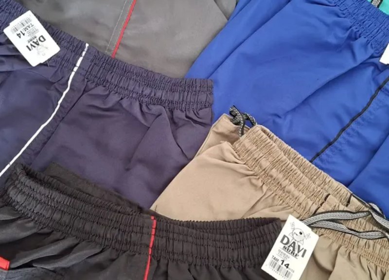 Kit 7 Bermudas Tactel Infantil E Juvenil Promoção