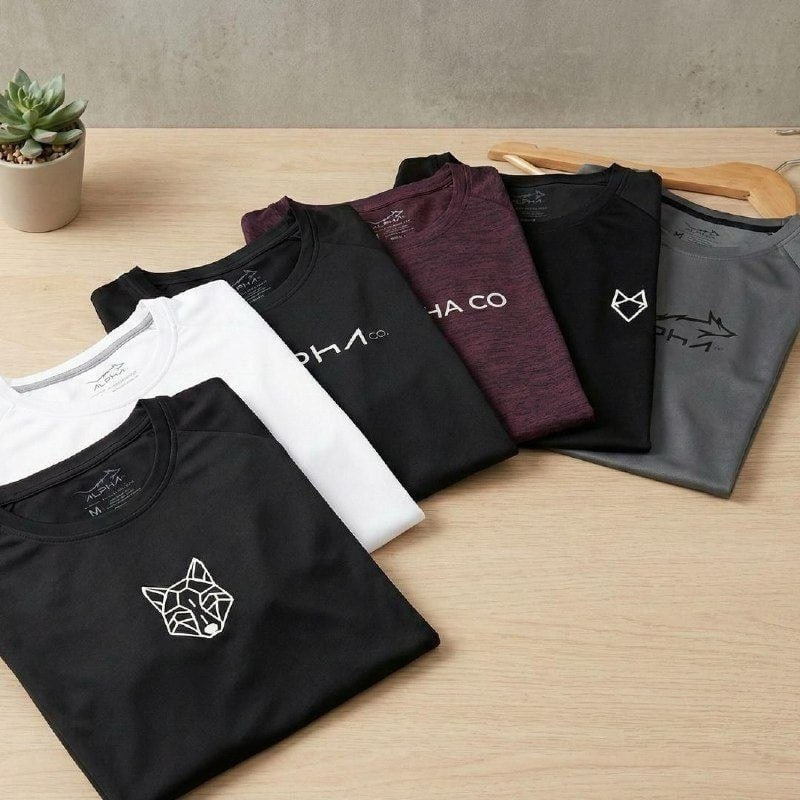 Kit com 6 Camisetas Mais Procuradas Alpha