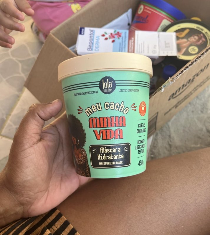 Meu Cacho Minha Vida Máscara 450g , Lola Cosmetics
