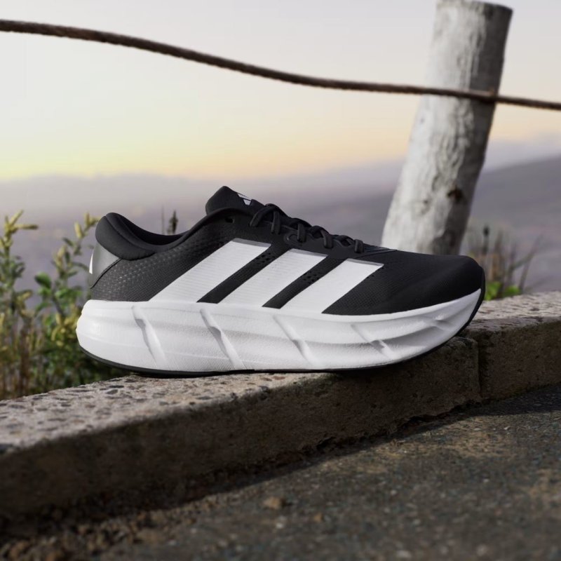 Tênis De Corrida Masculino Questar 4 adidas Preto Liso