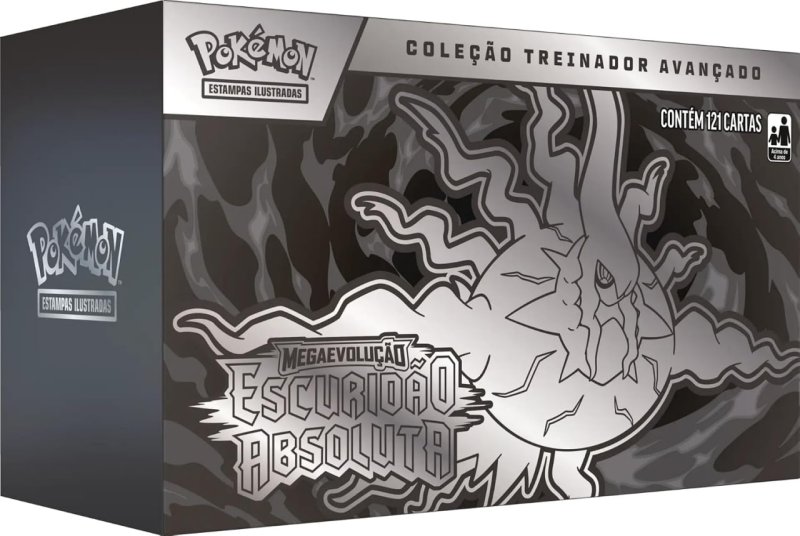 Pokémon TCG: Mega Evolução - Escuridão Absoluta - Advanced Trainer Box - Português, Jogo de Cartas
