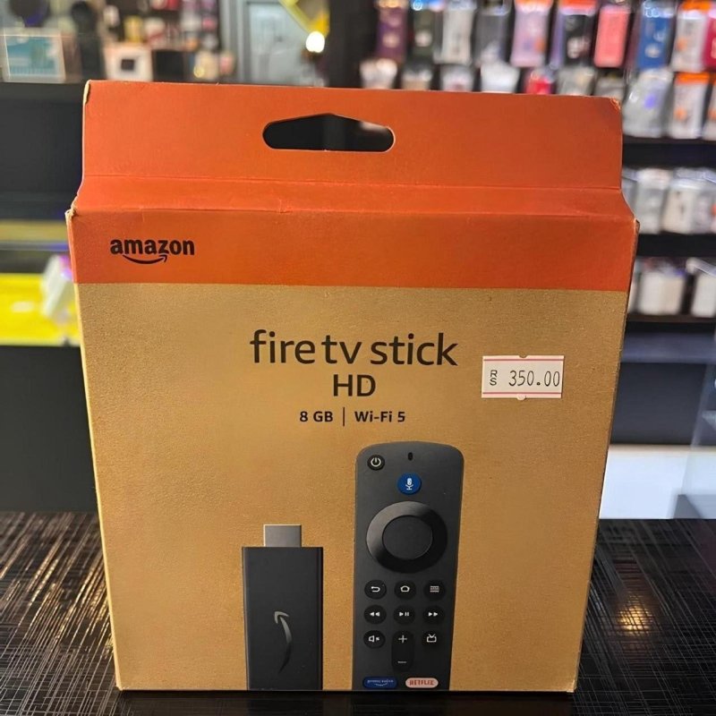 Fire TV Stick HD com controle remoto por voz com Alexa