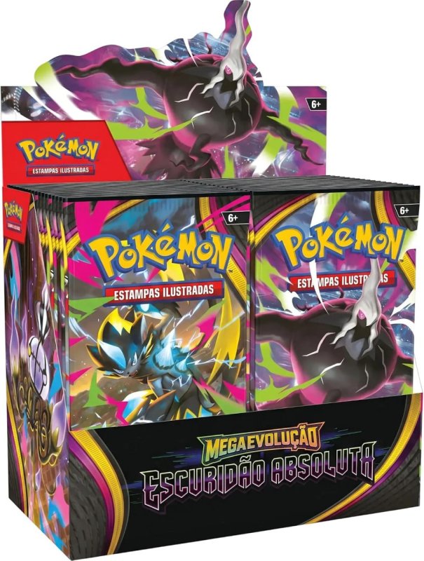 36 pacotes de Pokémon TCG Escuridão Absoluta