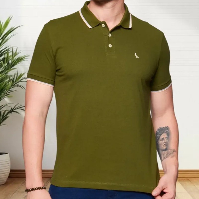 Camisa Polo Friso Duplo Reserva Adulto
