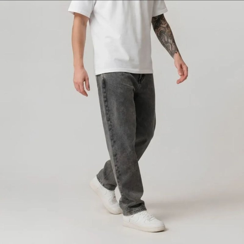 Calça Jeans Masculino Baggy Balão Streetwear