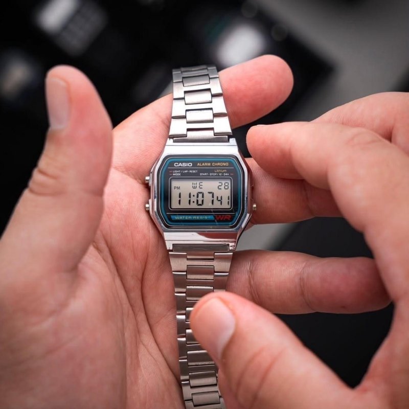 Relógio Unissex Casio Digital Esportivo A158wa-1df