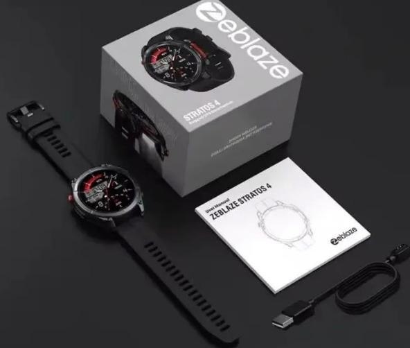 Relógio Smartwatch GPS Y GNSS Zeblaze Stratos 4
