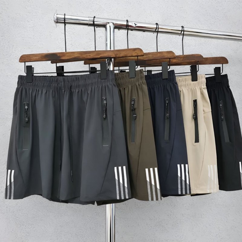 Kit 3 Bermudas Importadas Seda Secagem Rápida