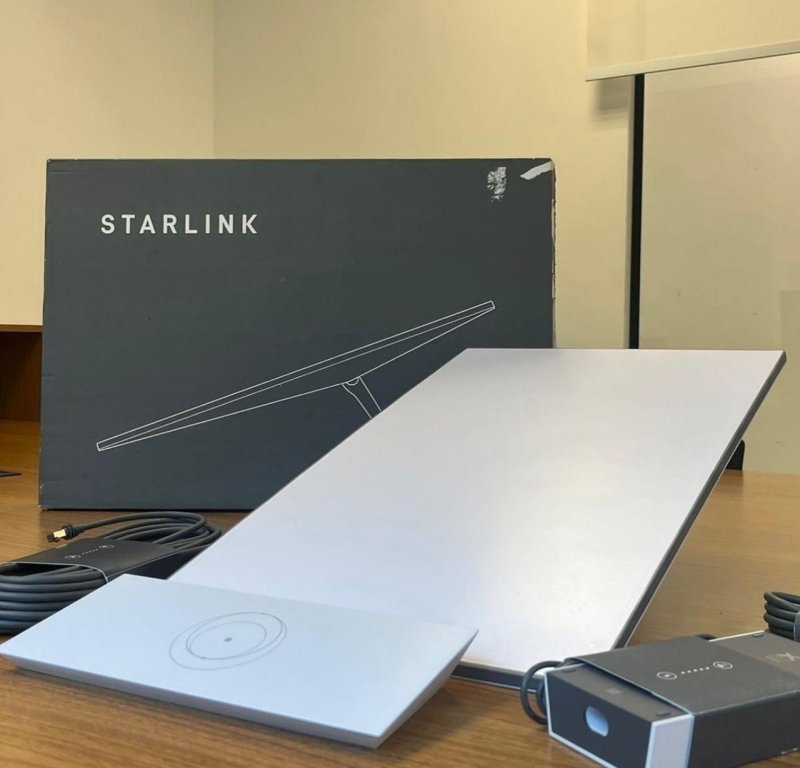 Kit de Internet via satélite padrão Starlink V4 Gen 3