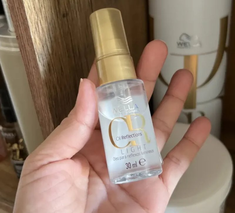 Óleo Capilar Oil Reflections Light 30ml Wella