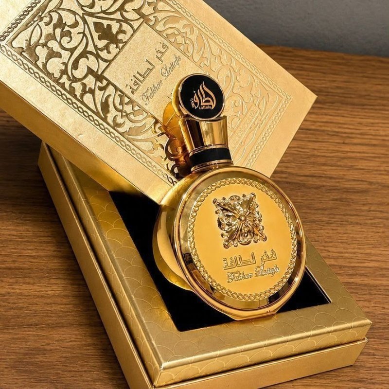Perfume Árabe Lattafa Fakhar Gold Extrait Eau De Parfum 100m