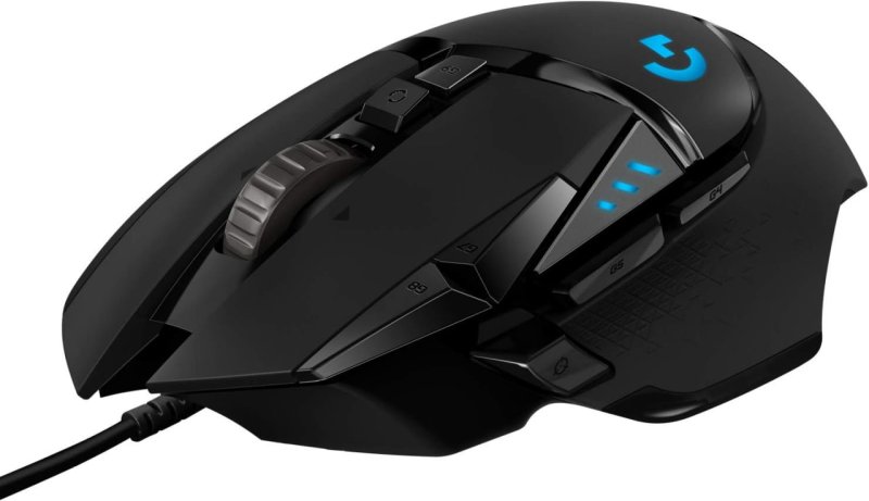 Mouse Gamer Logitech G502 HERO com RGB LIGHTSYNC